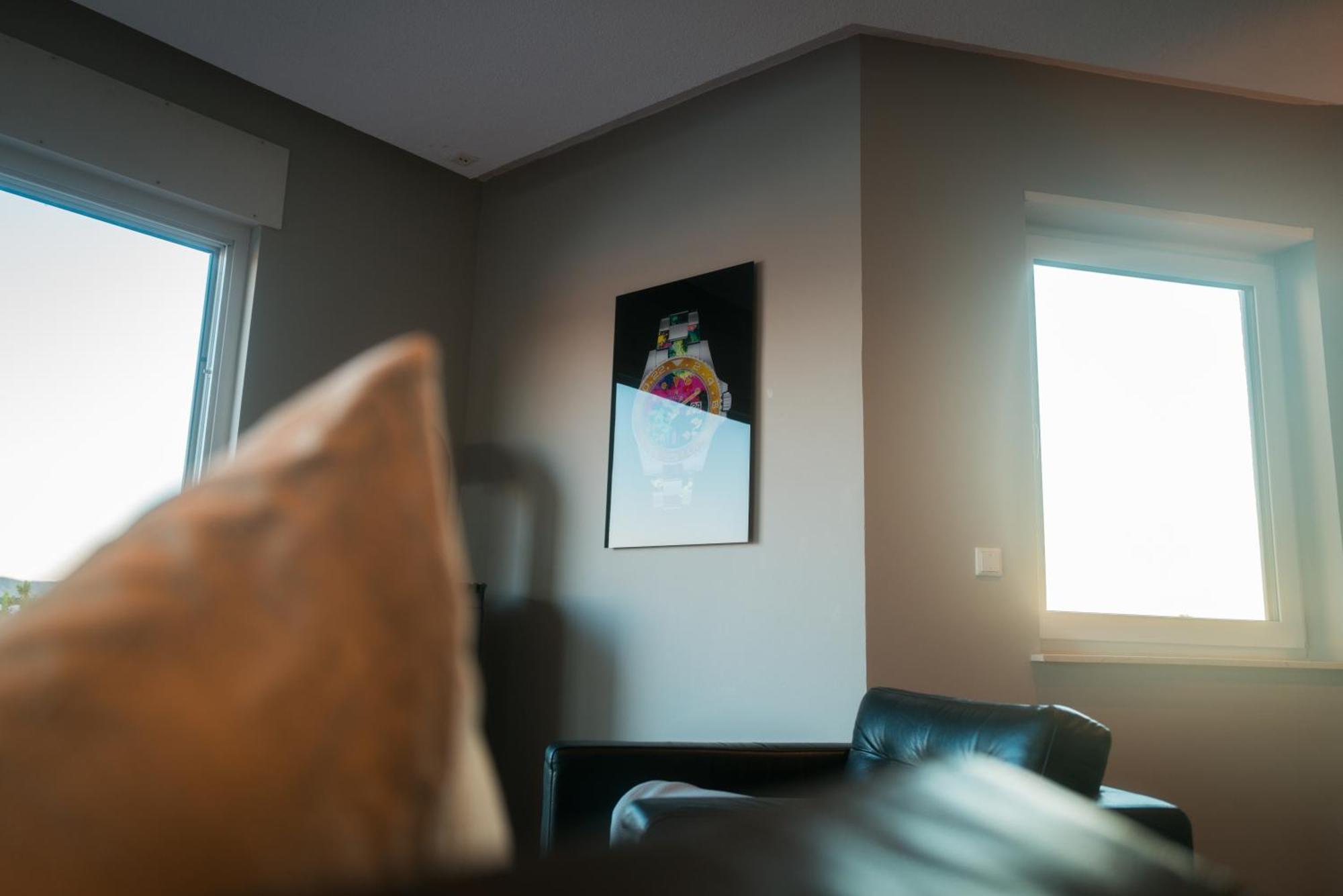 Penthouse Wohnung Mit Schoenem Moselblick In Metternich Koblenz  Exterior foto