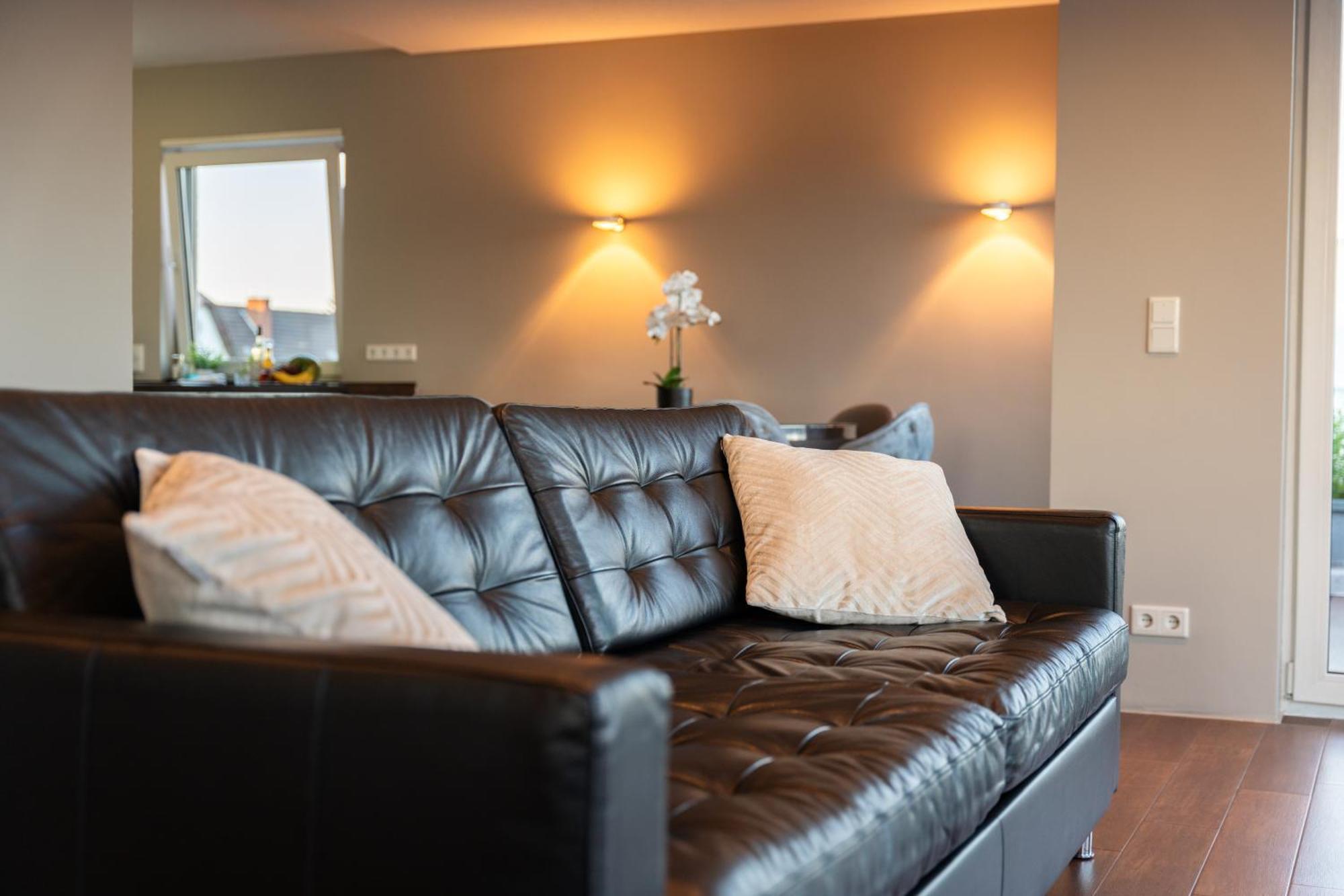 Penthouse Wohnung Mit Schoenem Moselblick In Metternich Koblenz  Exterior foto