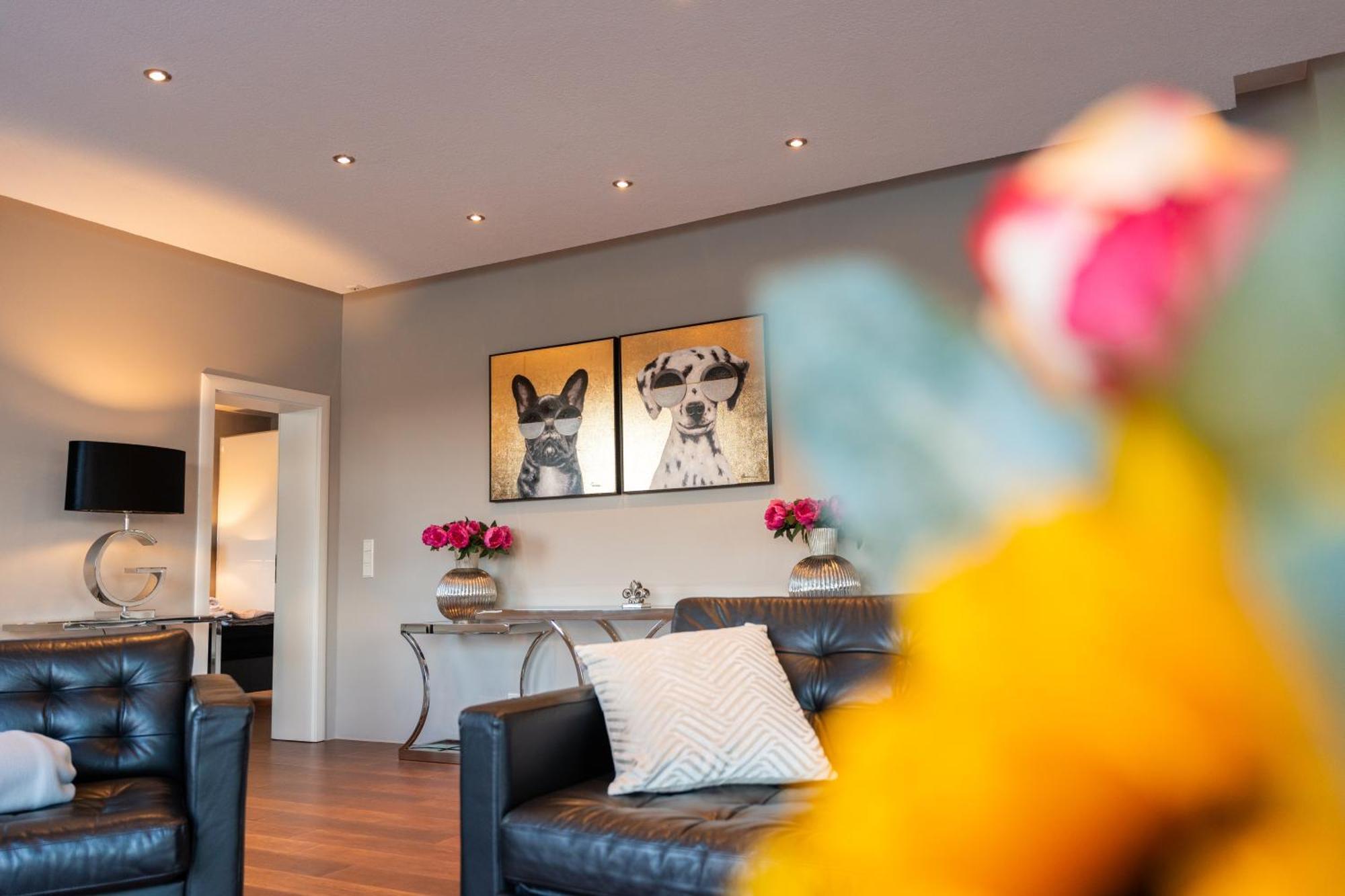 Penthouse Wohnung Mit Schoenem Moselblick In Metternich Koblenz  Exterior foto